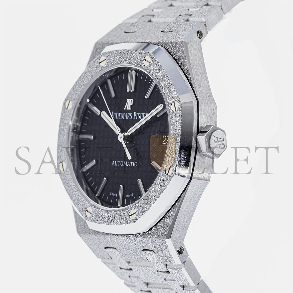 AUDEMARS PIGUET ROYAL OAK FROSTED GOLD WATCH 15454BC.GG.1259BC.03